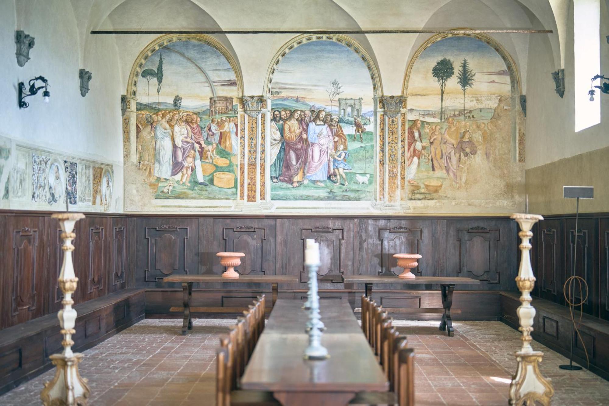 Monastero Sant'Anna In Camprena Villa Pienza Ngoại thất bức ảnh